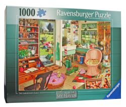 RAVENSBURGER -  THE GARDENER'S SHED (1000 PIECES)