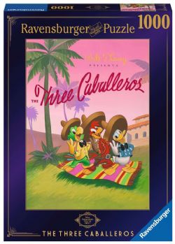 RAVENSBURGER -  THE THREE CABALLEROS (1000 PIECES) -  DISNEY TREASURES FROM THE VAULT