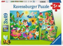 RAVENSBURGER -  THE WORLD OF INSECTS (3X49 PIECES)