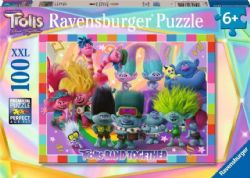 RAVENSBURGER -  TROLLS BAND TOGETHER (100 XXL PIECES)