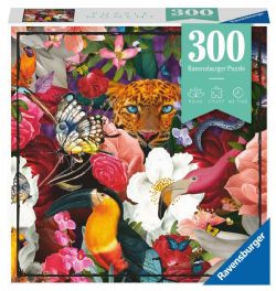 RAVENSBURGER -  TROPICAL FLOWERS (300 PIECES) -  PUZZLE MOMENTS