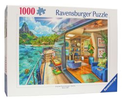 RAVENSBURGER -  TROPICAL ISLAND CHARTER (1000 PIECES)