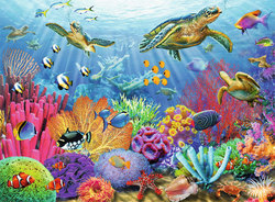 RAVENSBURGER -  TROPICAL WATERS (500 PIECES)