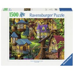 RAVENSBURGER -  TWILIGHT IN THE TREETOPS (1500 PIECES)