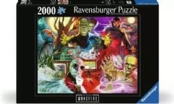 RAVENSBURGER -  UNIVERSAL MONSTERS (2000 PIECES)