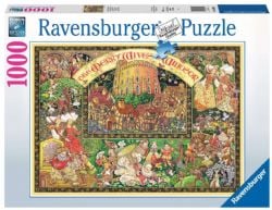 RAVENSBURGER -  WINDSOR WIVES (1000 PIECES)