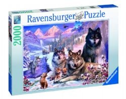RAVENSBURGER -  WOLVES IN THE SNOW (2000 PIECES)