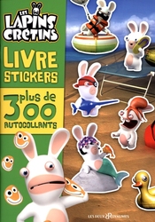 RAVING RABBIDS, THE -  LIVRE D'AUTOCOLLANTS