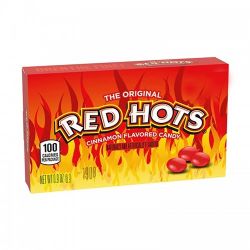 RED HOTS -  CINNAMON FLAVORED CANDY (26G)