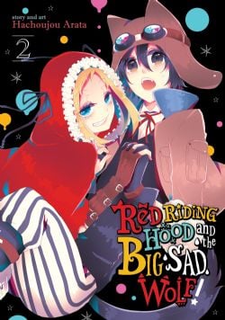 RED RIDING HOOD AND THE BIG SAD WOLF ! -  (ENGLISH V.) 02