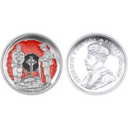 REMEMBRANCE DAY -  100TH ANNIVERSARY OF THE POEM IN FLANDERS FIELDS -  2015 CANADIAN COINS