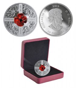 REMEMBRANCE DAY -  LEST WE FORGET -  2019 CANADIAN COINS