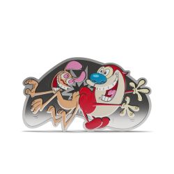 REN AND STIMPY -  BUTT-BUMP -  2025 NEW ZEALAND COINS