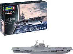 REVELL -  1/1200 - USS ENTERPRISE CV-6 (SKILL LEVEL 4) 05824