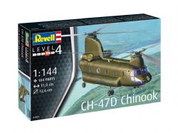REVELL -  1/144 - CH-47D CHINOOK (SKILL LEVEL 4) 03825