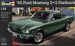 REVELL -  1/24 - FORD MUSTANG 2+2 FASTBACK 1965 (SKILL LEVEL 3) 07065