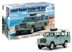 REVELL -  1/24 - LAND ROVER SERIES III 109 LWB WAGON W/ROOF RACK 85-4498