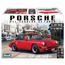 REVELL -  1/24 - PORSCHE 911 CARRERA 3.2 TARGA -  SPECIAL EDITION 2'N1 85-4527
