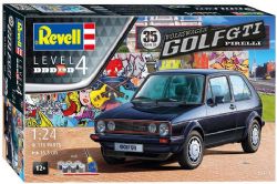 REVELL -  1/24 - VOLKSWAGEN GOLF GTI PIRELLI - 35TH ANNIVERSARY -  GIFT SET 05694