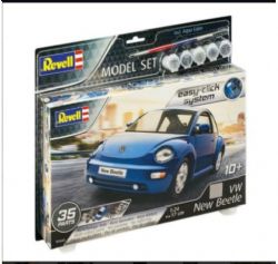 REVELL -  1/24 - VOLKSWAGEN NEW BEETLE -  EASY-CLICK 67643