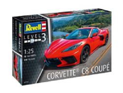 REVELL -  1/25 - CHEVROLET CORVETTE C8 COUPÉ 07714