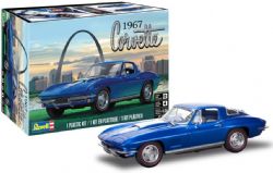 REVELL -  1/25 - CHEVROLET CORVETTE COUPE 1967 85-4517