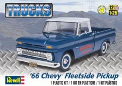 REVELL -  1/25 - CHEVROLET FLEETSIDE PICKUP 1966 -  TRUCKS 85-7225