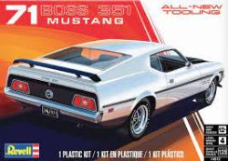 REVELL -  1/25 - FORD MUSTANG BOSS 351 1971 14512