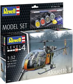 REVELL -  1/32 - ALOUETTE II (SKILL LEVEL 4) -  MODEL SET 03804