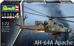 REVELL -  1/72 - AH-64A APACHE (SKILL LEVEL 4) 03824