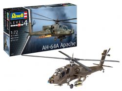 REVELL -  1/72 - AH-64A APACHE (SKILL LEVEL 4) -  MODEL SET 63824