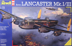 REVELL -  1/72 - AVRO LANCASTER MK.I/III (SKILL LEVEL 5) 04300
