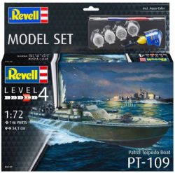 REVELL -  1/72 - PATROL TORPEDO BOAT PT-109 (SKILL LEVEL 4) -  MODEL SET 65147