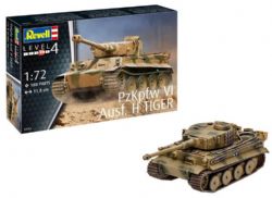 REVELL -  1/72 - TANK PZKPFW VI TIGER AUSF. H (SKILL LEVEL 4) 03262