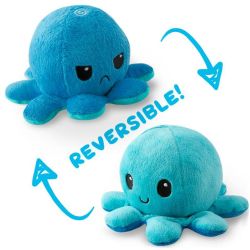 REVERSIBLE PLUSHIES -  BLUE AND LIGHT BLUE -  PIEUVRE