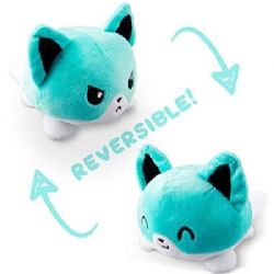 REVERSIBLE PLUSHIES -  LIGHT BLUE AND WHITE -  FOX