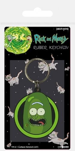 RICK AND MORTY -  PICKLE RICK RUBBER KEYCHAIN