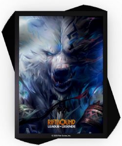 RIFTBOUND LEAGUE OF LEGENDS -  ORIGINS - STANDARD SIZE SLEEVES -  VOLIBEAR (100)