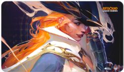 RIFTBOUND LEAGUE OF LEGENDS -  ORIGINS - STITCHED PLAYMAT - MISS FORTUNE (24