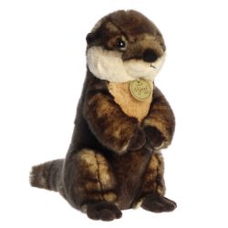 RIVER OTTER PLUSH - SITTING PRETTY (10