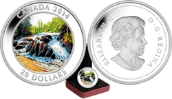 RIVER RAPIDS -  2014 CANADIAN COINS
