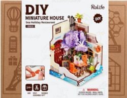 ROBOTIME -  SEA HOLIDAY RESTAURANT - MINIATURE HOUSE - LITTLE & WARM SPACE SERIES -  ROLIFE