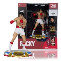 ROCKY -  ROCKY BALBOA FIGURE - MOVIE MANIACS -  MCFARLANE TOYS