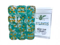 ROLE 4 INITIATIVE -  12D6 DICE SET, DIFFUSION ATLANTIS