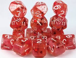 ROLE 4 INITIATIVE -  15 DICE RPG SET, LOVESTRUCK