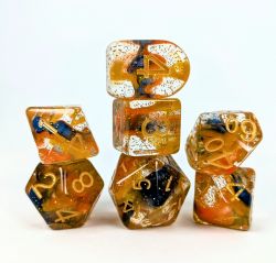 ROLE 4 INITIATIVE -  RPG DICE SET, COSMIC CLIFFS