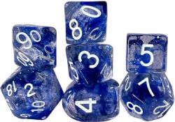 ROLE 4 INITIATIVE -  RPG DICE SET, SUNKEN SILVER
