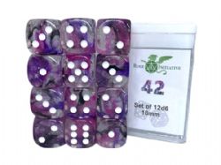 ROLE 4 INITIATIVE -  SET OF 12 SIX SIDED DICE (18MM) - DIFFUSION 42