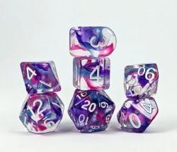 ROLE 4 INITIATIVE -  SET OF 7 DICE - DUCHESS' DECREE