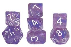 ROLE 4 INITIATIVE -  SET OF 7 DICE - TRICKSY PIXIE